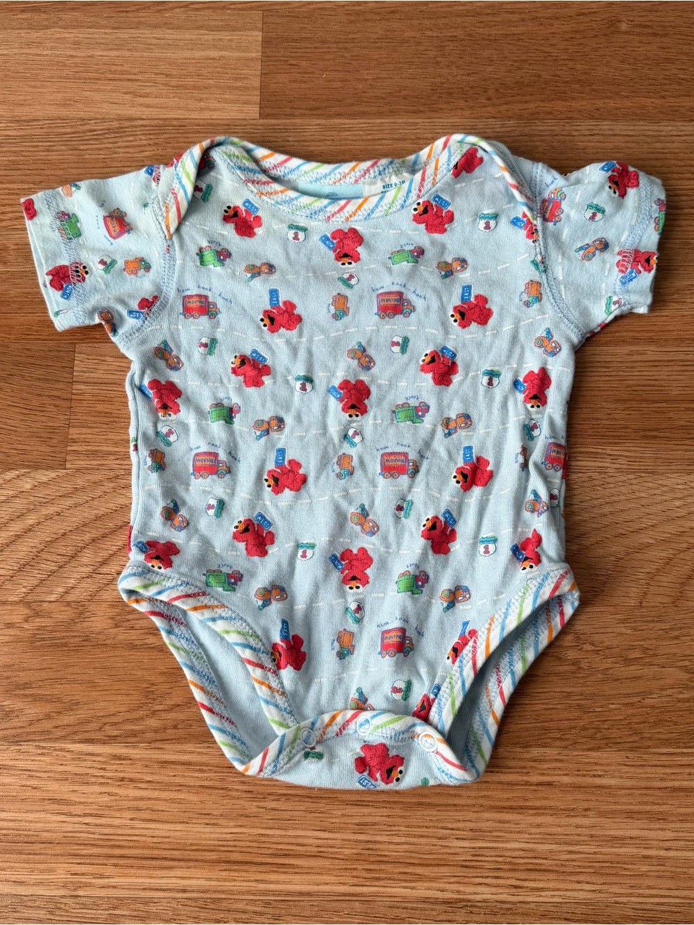 Vintage 0-3 Month Sesame Street Bodysuit